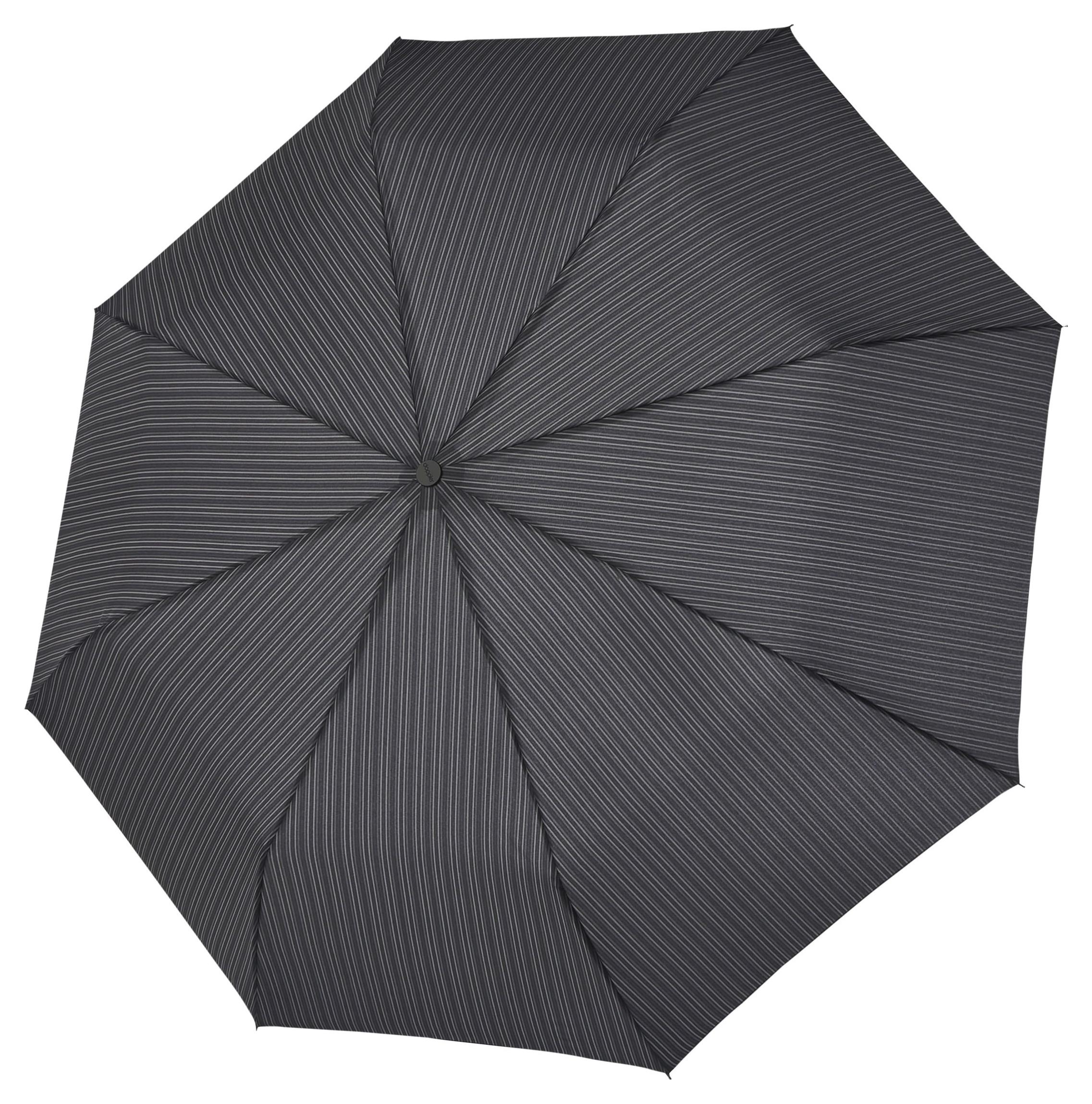 Skladací dáždnik Doppler Carbonsteel Magic Black/black
