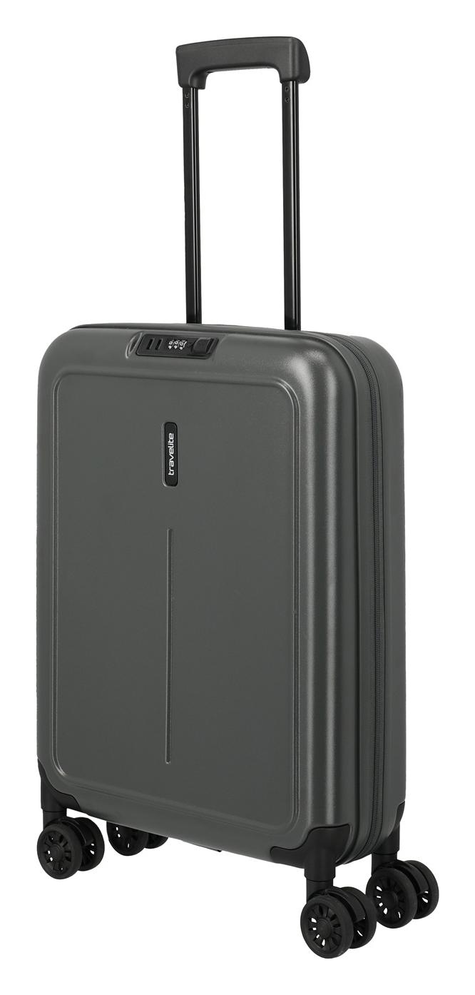 Palubný kufor Travelite Basics Foldable Trolley S Anthracite – Obrázok 5