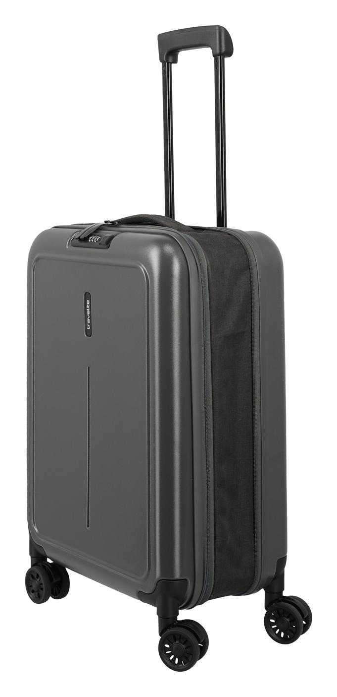 Palubný kufor Travelite Basics Foldable Trolley S Anthracite – Obrázok 6
