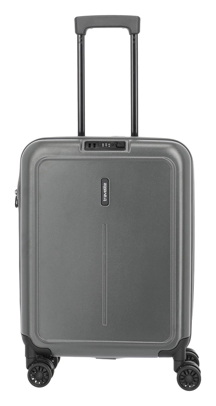 Palubný kufor Travelite Basics Foldable Trolley S Anthracite