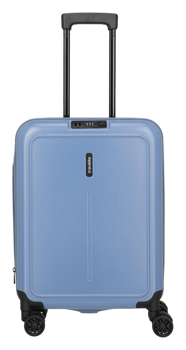 Palubný kufor Travelite Basics Foldable Trolley S Denim