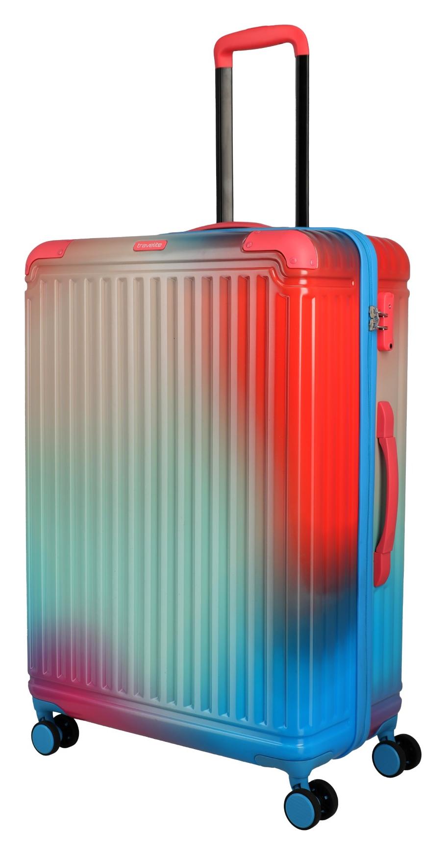 Veľký škrupinový kufor Travelite Cruise L Multicolor