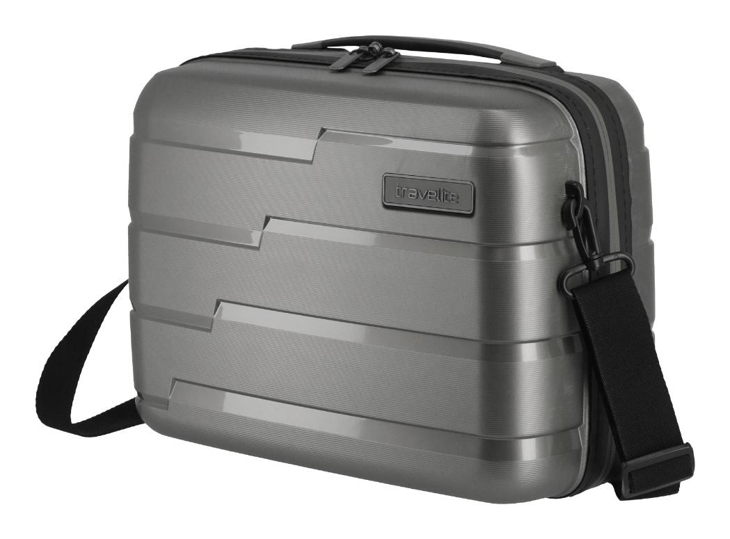 Kozmetický kufrík Travelite Air Base Beauty Case Anthracite