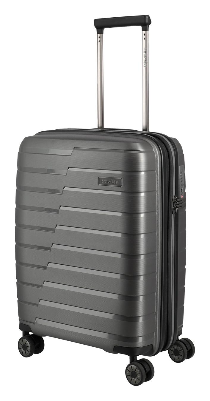Príručný kufor Travelite Air Base S exp Anthracite