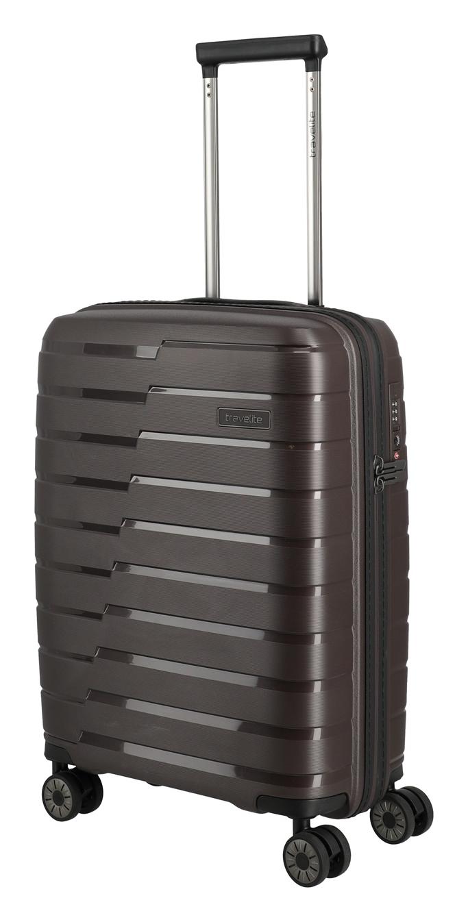 Kufor do lietadla 55x40x20 Travelite Air Base S Coffee