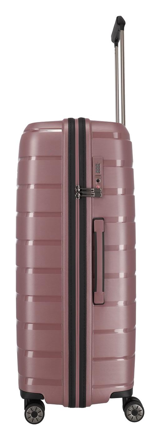 Veľký škrupinový kufor na kolieskach Travelite Air Base L Lilac – Obrázok 3