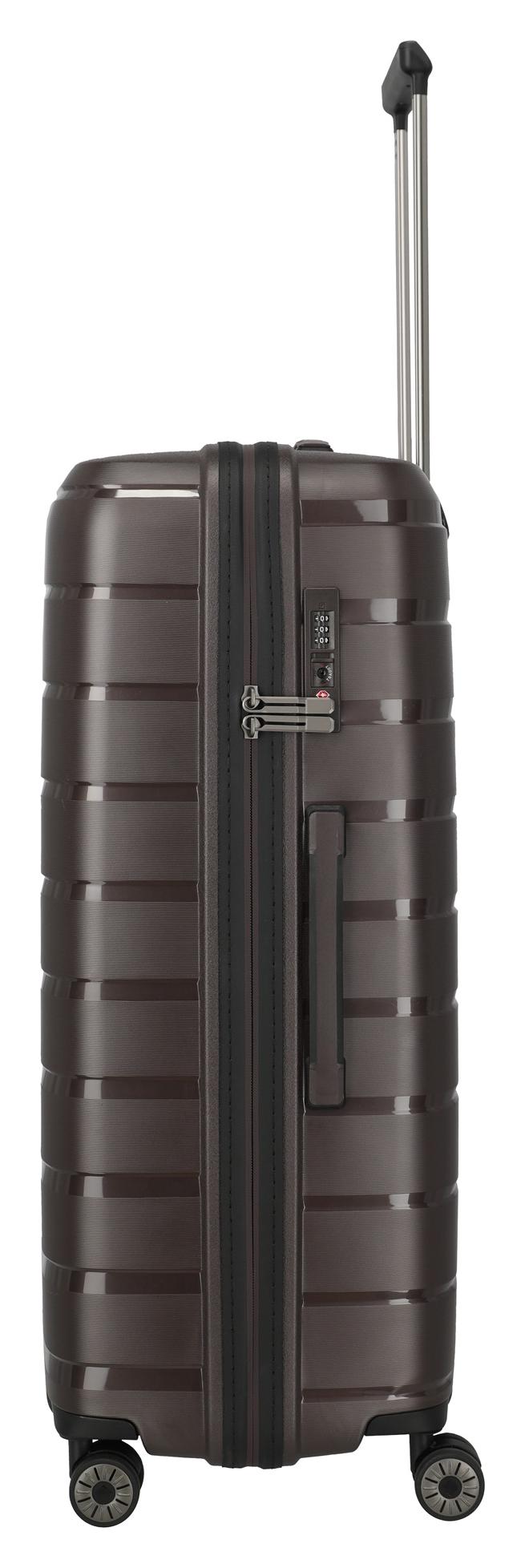 Veľký škrupinový kufor na kolieskach Travelite Air Base L Coffee – Obrázok 3