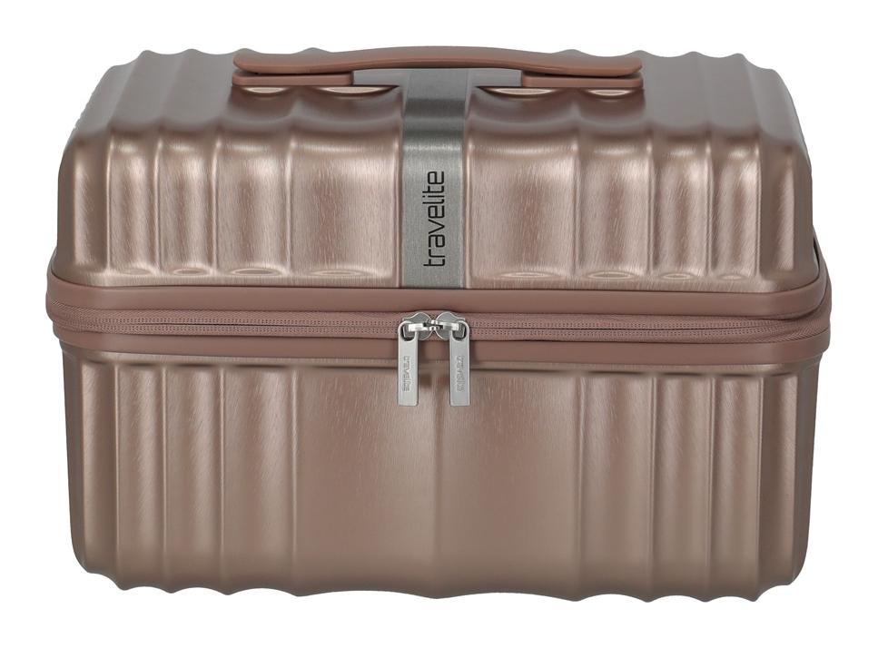 Kufrík na kozmetiku Travelite Paros Beauty Case Cappuccino – Obrázok 3