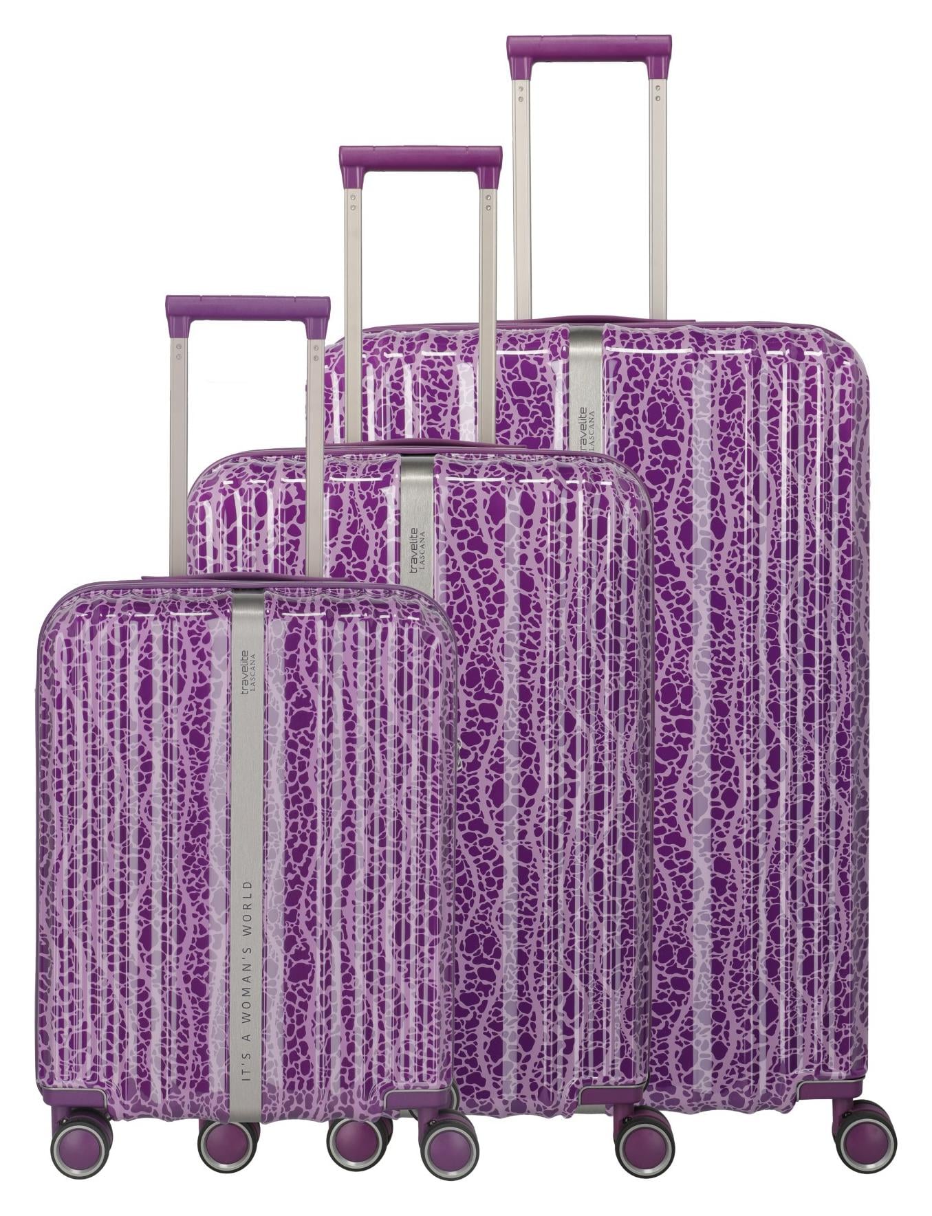 Sada cestovných kufrov Travelite Lascana Edition S,M,L Plum