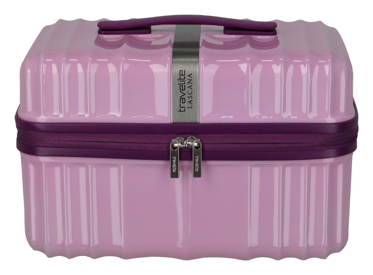 Kozmetický kufrík Travelite Lascana Edition Beautycase Purple Degrade – Obrázok 3