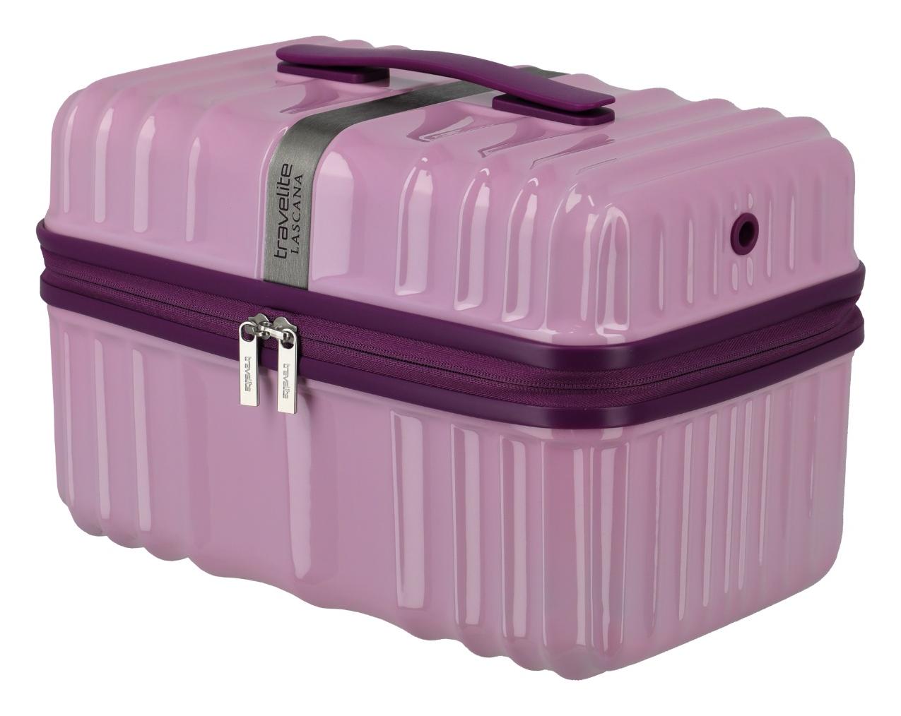 Kozmetický kufrík Travelite Lascana Edition Beautycase Purple Degrade – Obrázok 2