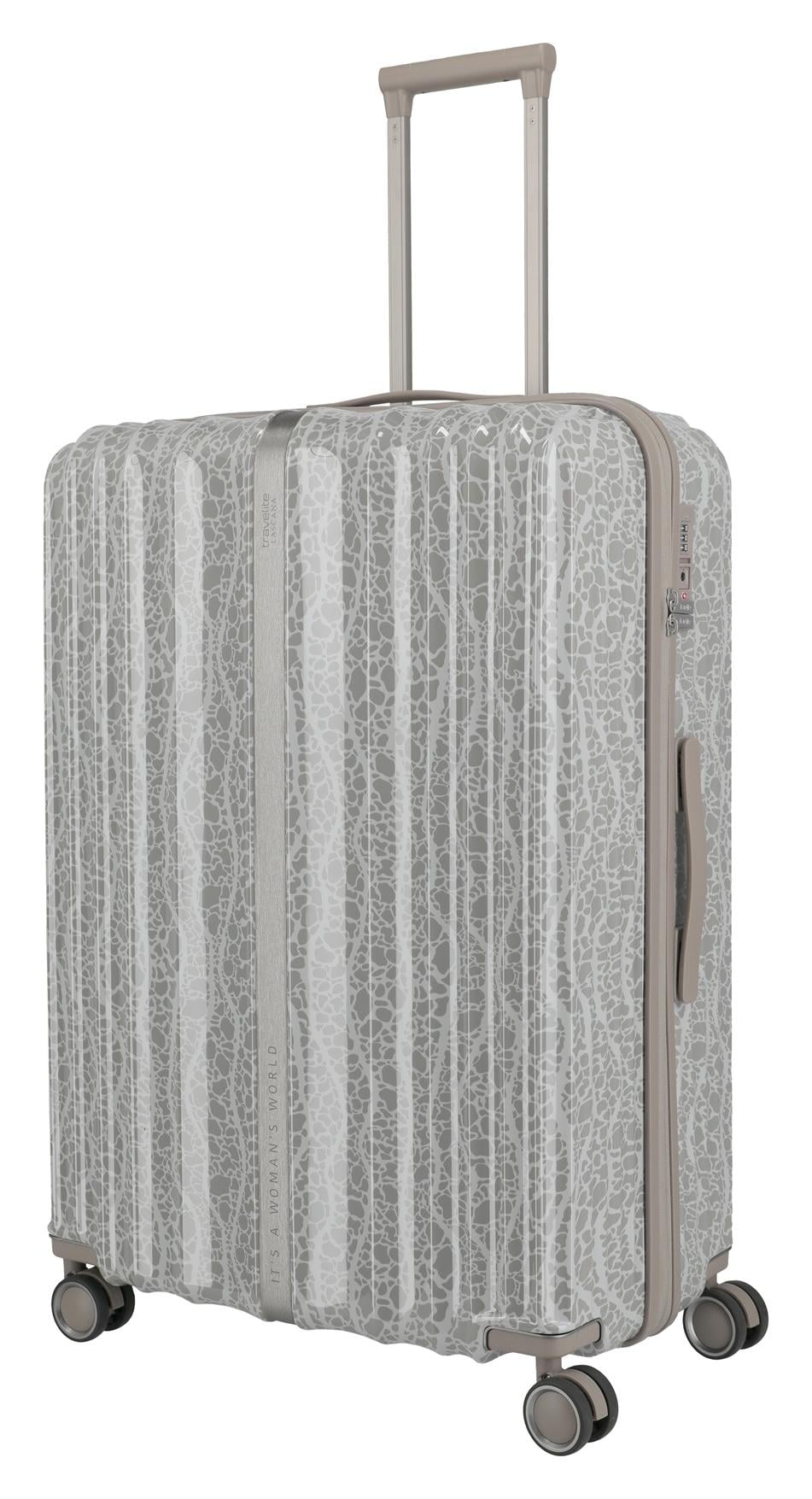 Veľký škrupinový kufor Travelite Lascana Edition L Champagne
