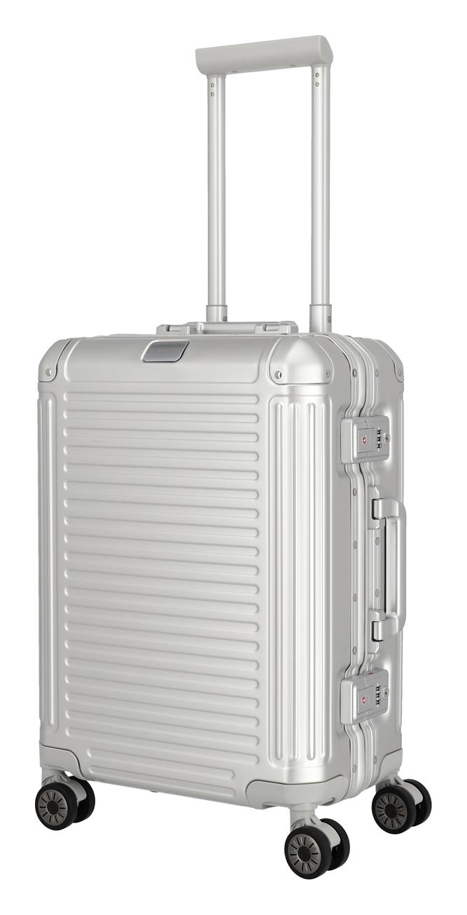 Hliníkový kufor Travelite Next 2.0 S Silver