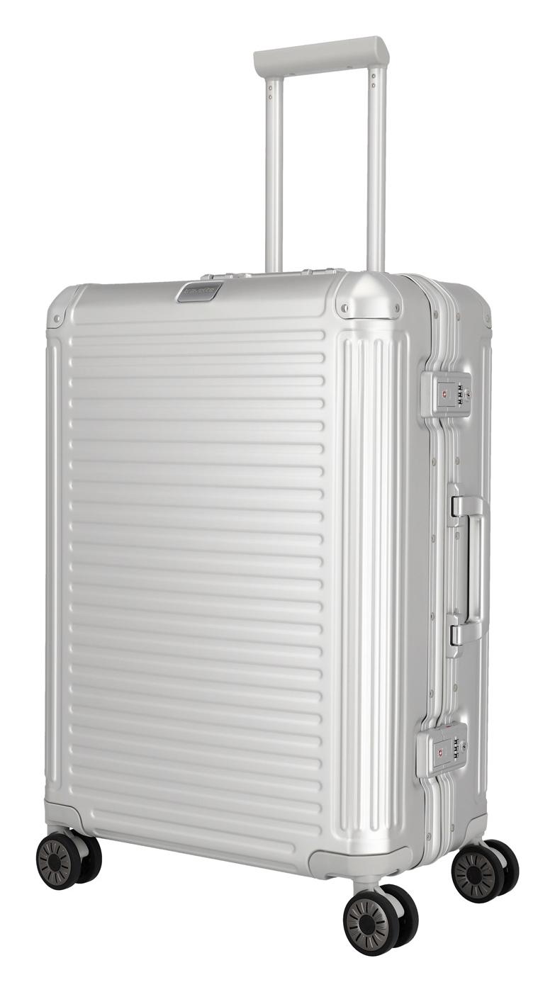 Hliníkový kufor Travelite Next 2.0 M Silver
