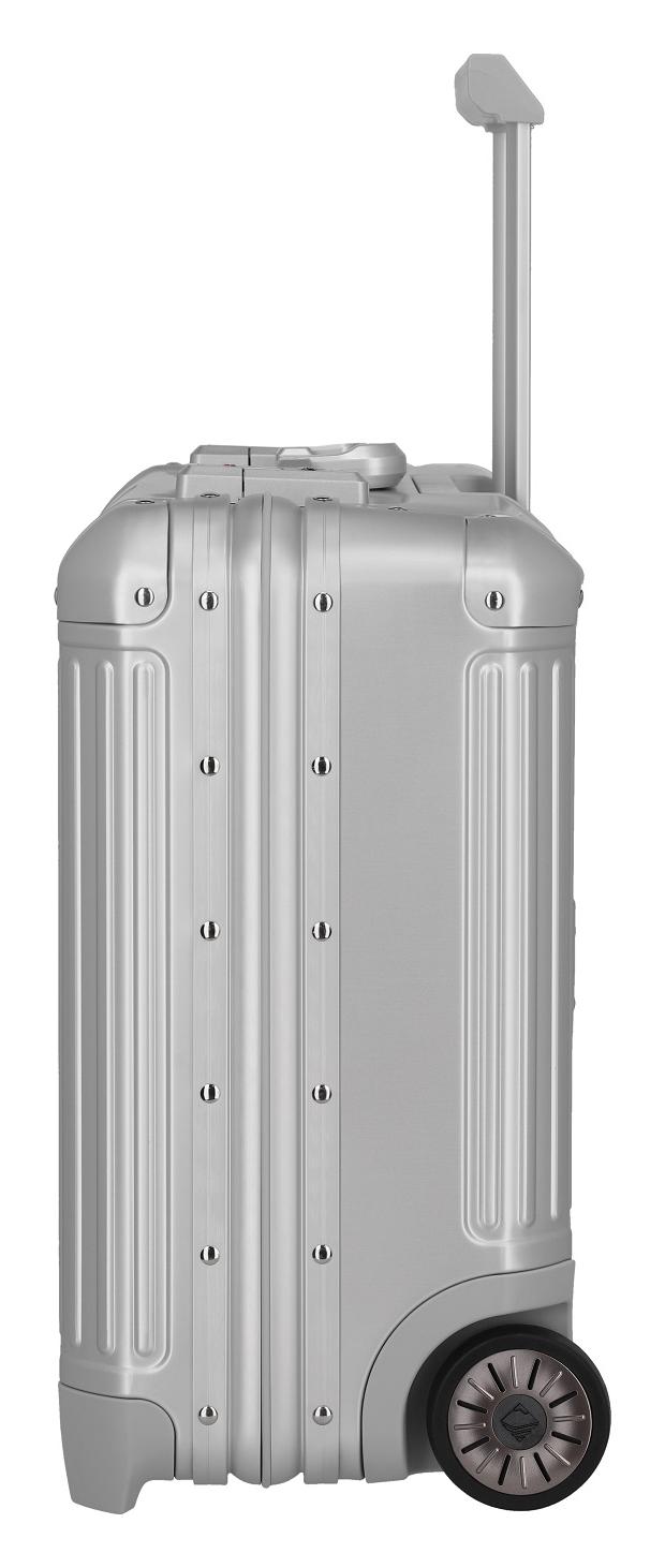 Hliníkový kufor Travelite Next Business wheeler Silver – Obrázok 3
