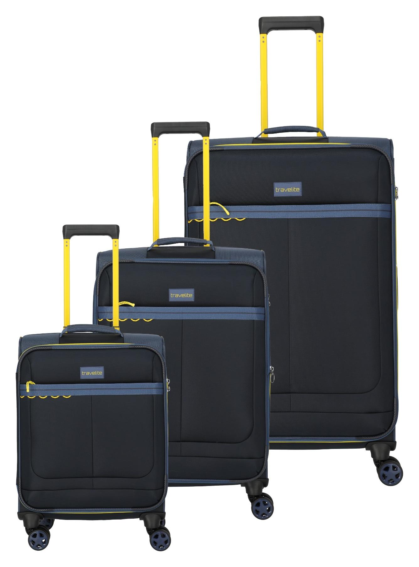 Sada cestovných kufrov Travelite Color Craze S,M,L Navy