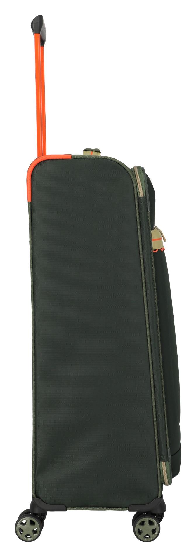 Veľký cestovný kufor Travelite Color Craze L Olive – Obrázok 3