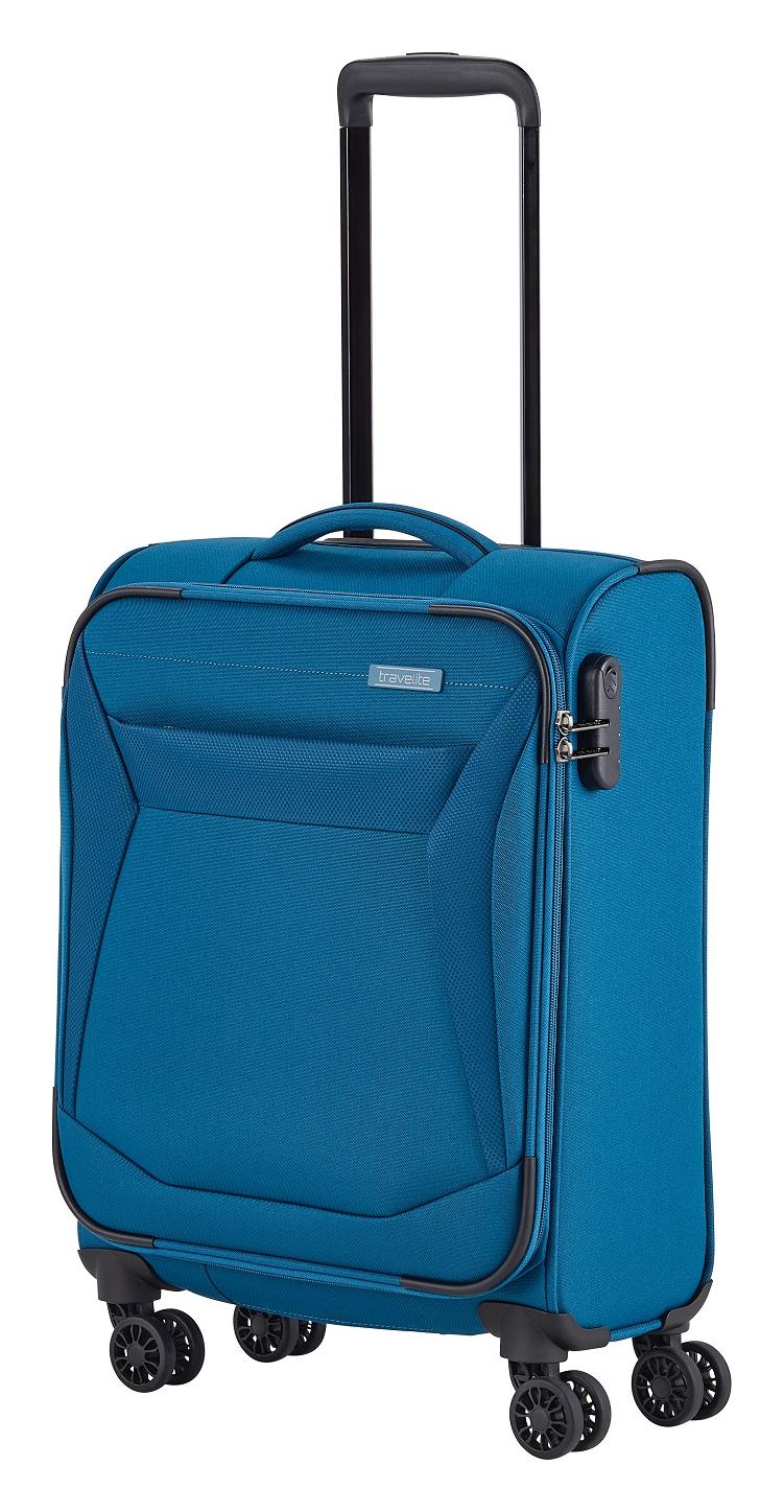 Palubný kufor 55x40x20 Travelite Chios S Petrol