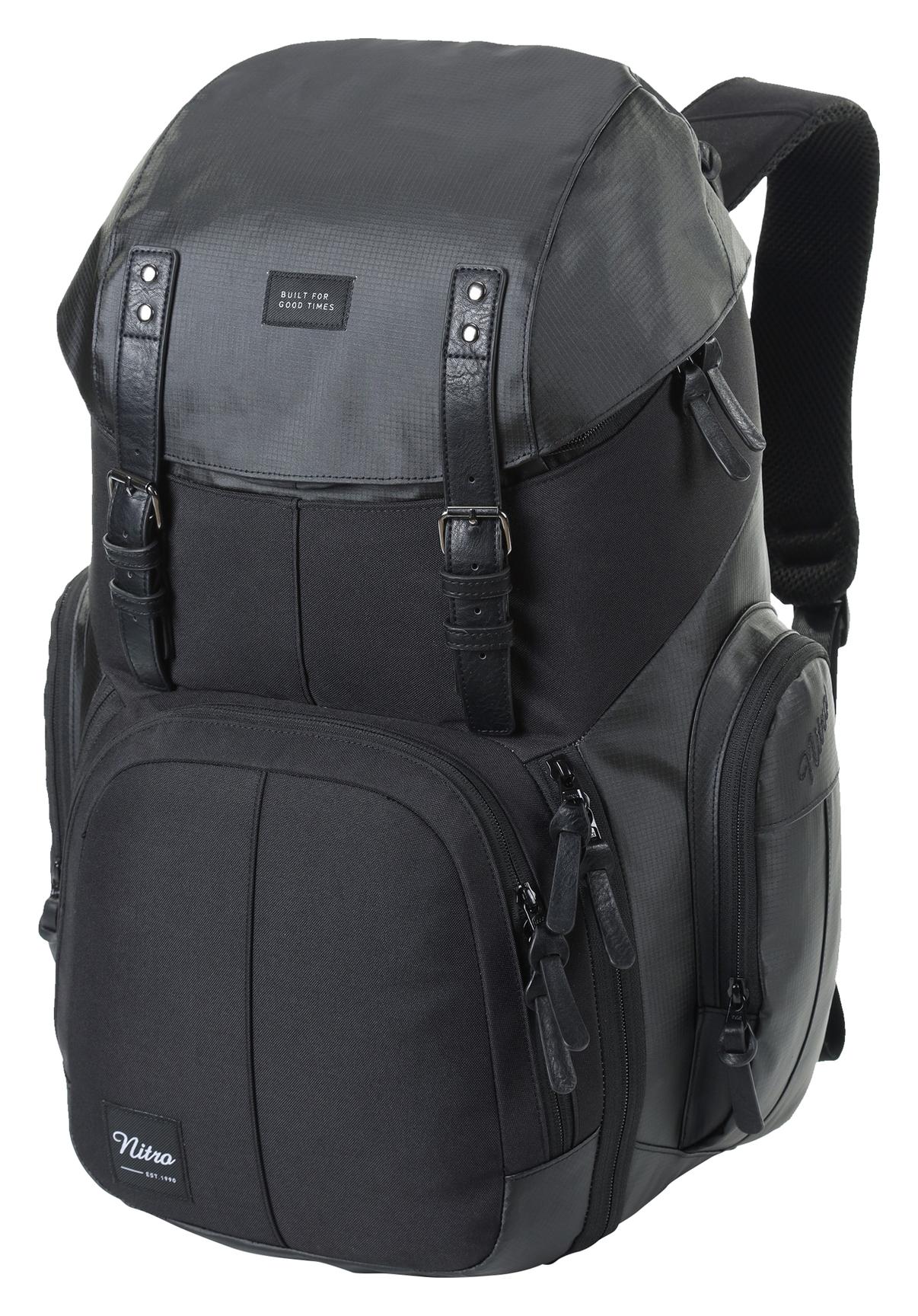 Študentský batoh Nitro Weekender Tough Black
