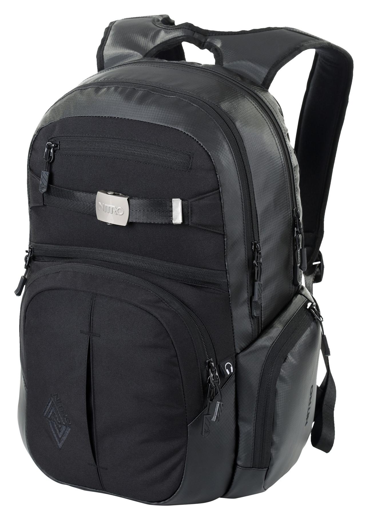 Študentský ruksak Nitro Hero Tough Black