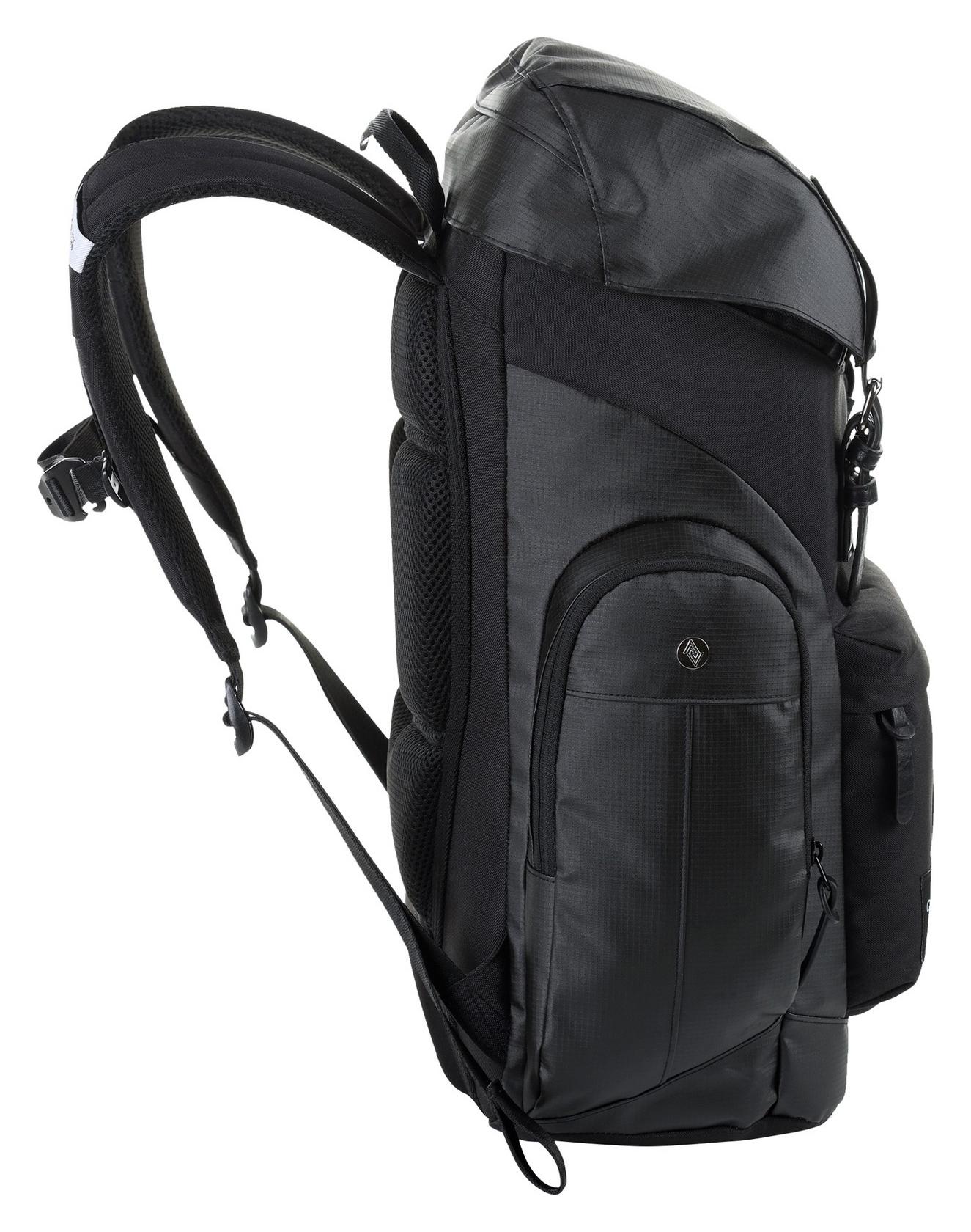 Študentský ruksak Nitro Daypacker Tough Black – Obrázok 3