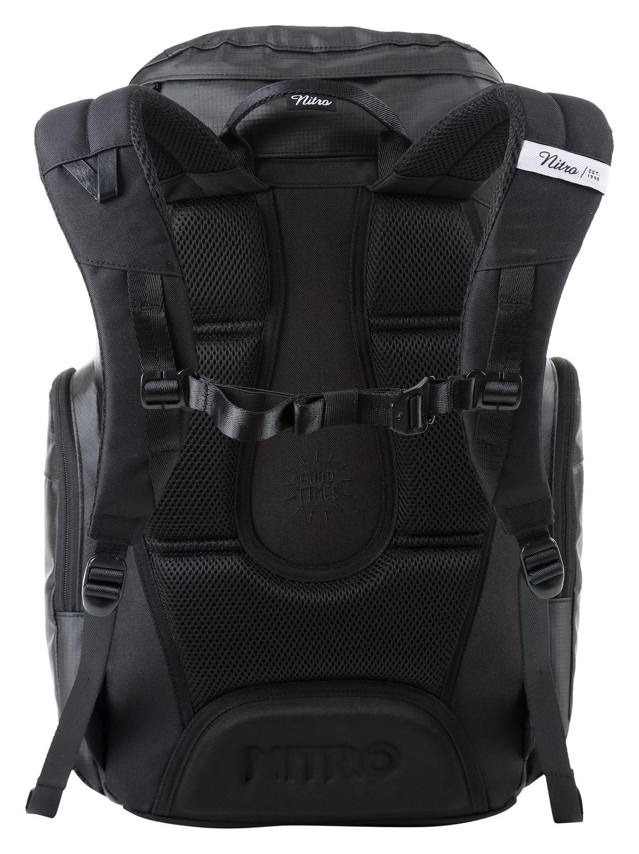 Študentský ruksak Nitro Daypacker Tough Black – Obrázok 4