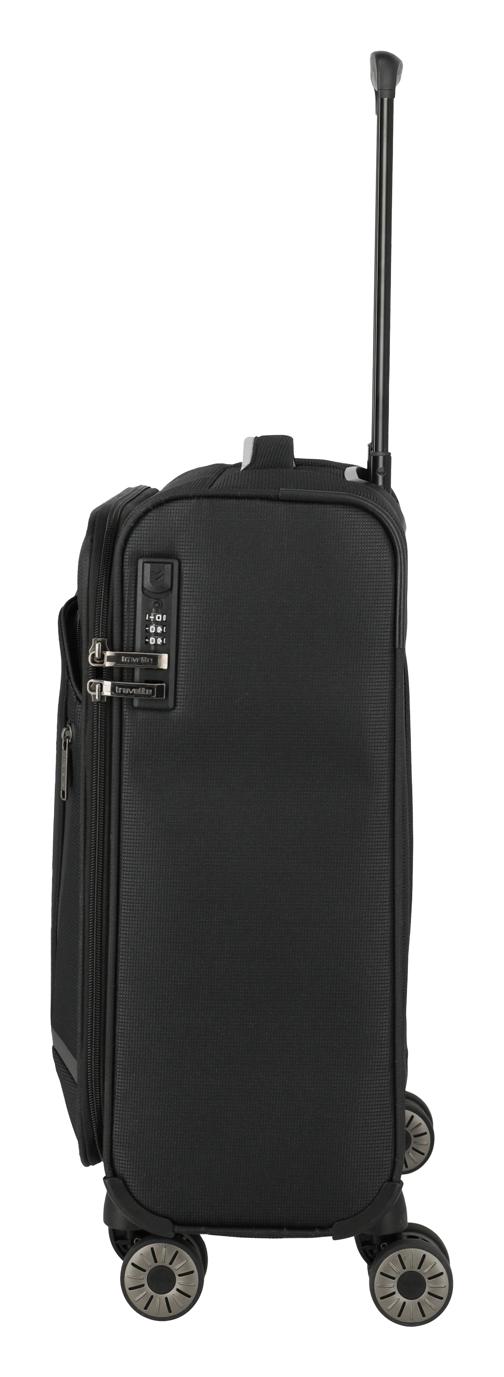 Malý textilný kufor Travelite Jetpack Multi Light 4 Cabin Black (obrázok 3)