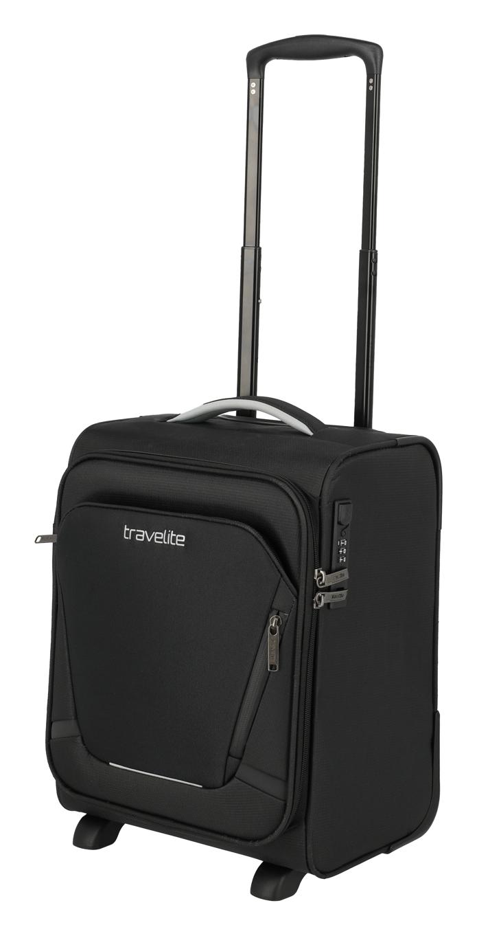 Malý textilný kufor Travelite Jetpack Wings 2 Cabin Black