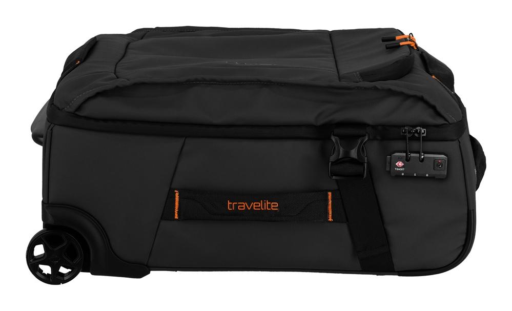 Cestovná taška na kolieskach Travelite Briize Wheeled duffle S Black – Obrázok 4