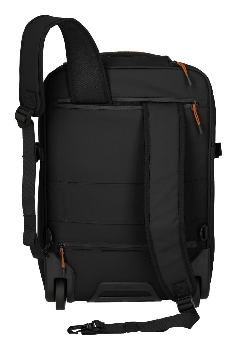 Cestovný batoh na kolieskach Travelite Briize Backpack L Trolley Black Cestovný batoh na kolieskach Travelite Briize Backpack L Trolley Black