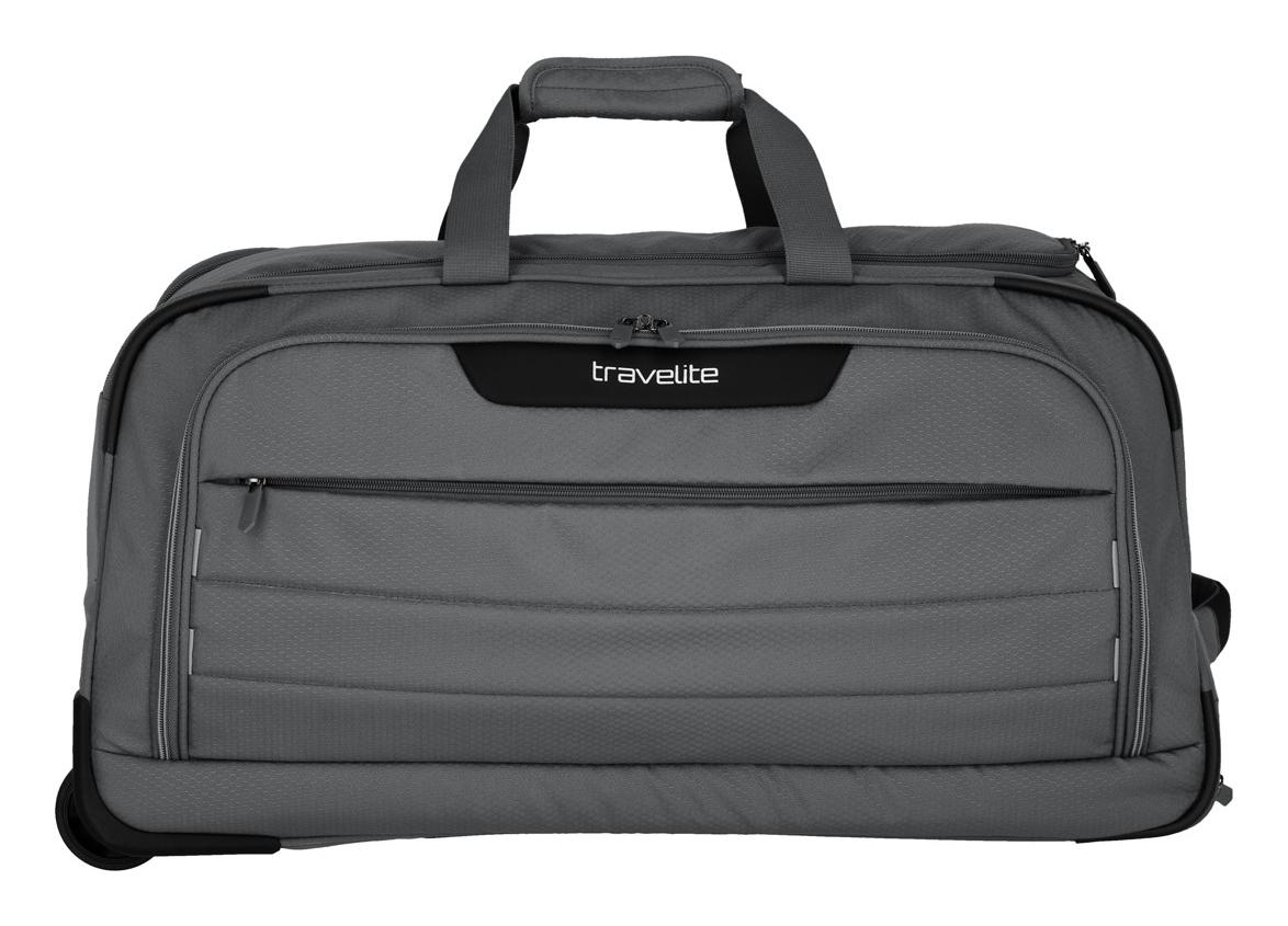 Cestovná taška na kolieskach Travelite Skaii Wheeled duffle Anthracite – Obrázok 3