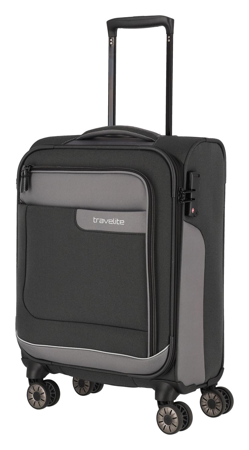 Kufor do lietadla 55x40x20 Travelite Viia 4w S Anthracite