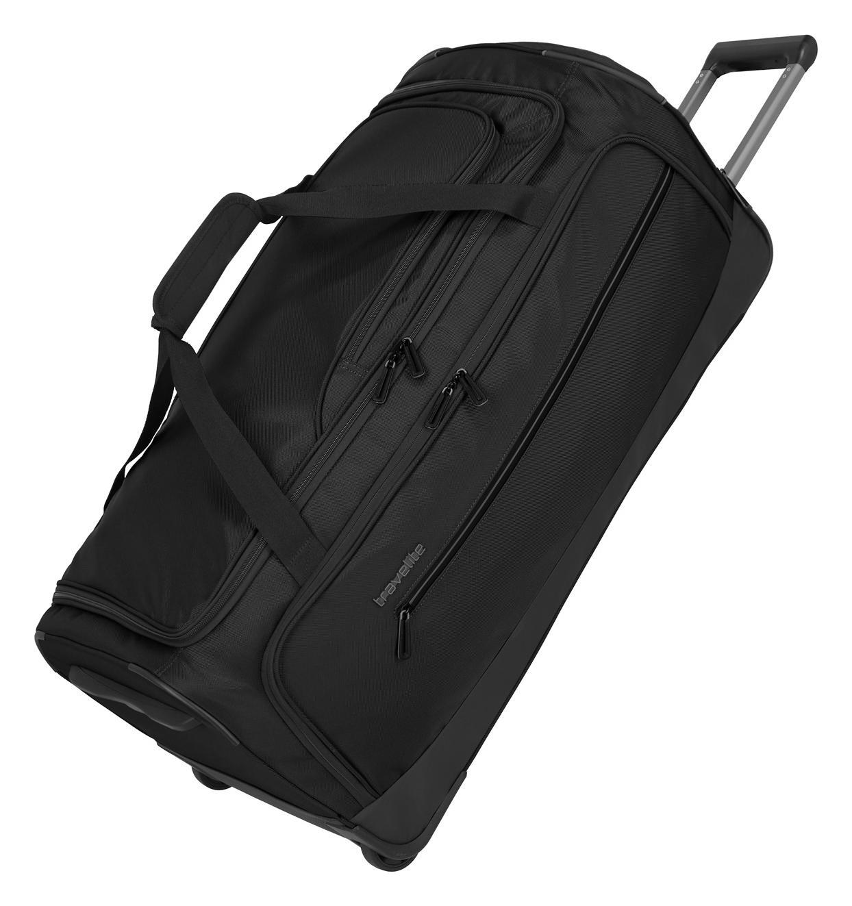 Cestovná taška na kolieskach Travelite Crosslite 5.0 Wheeled Duffle L Black