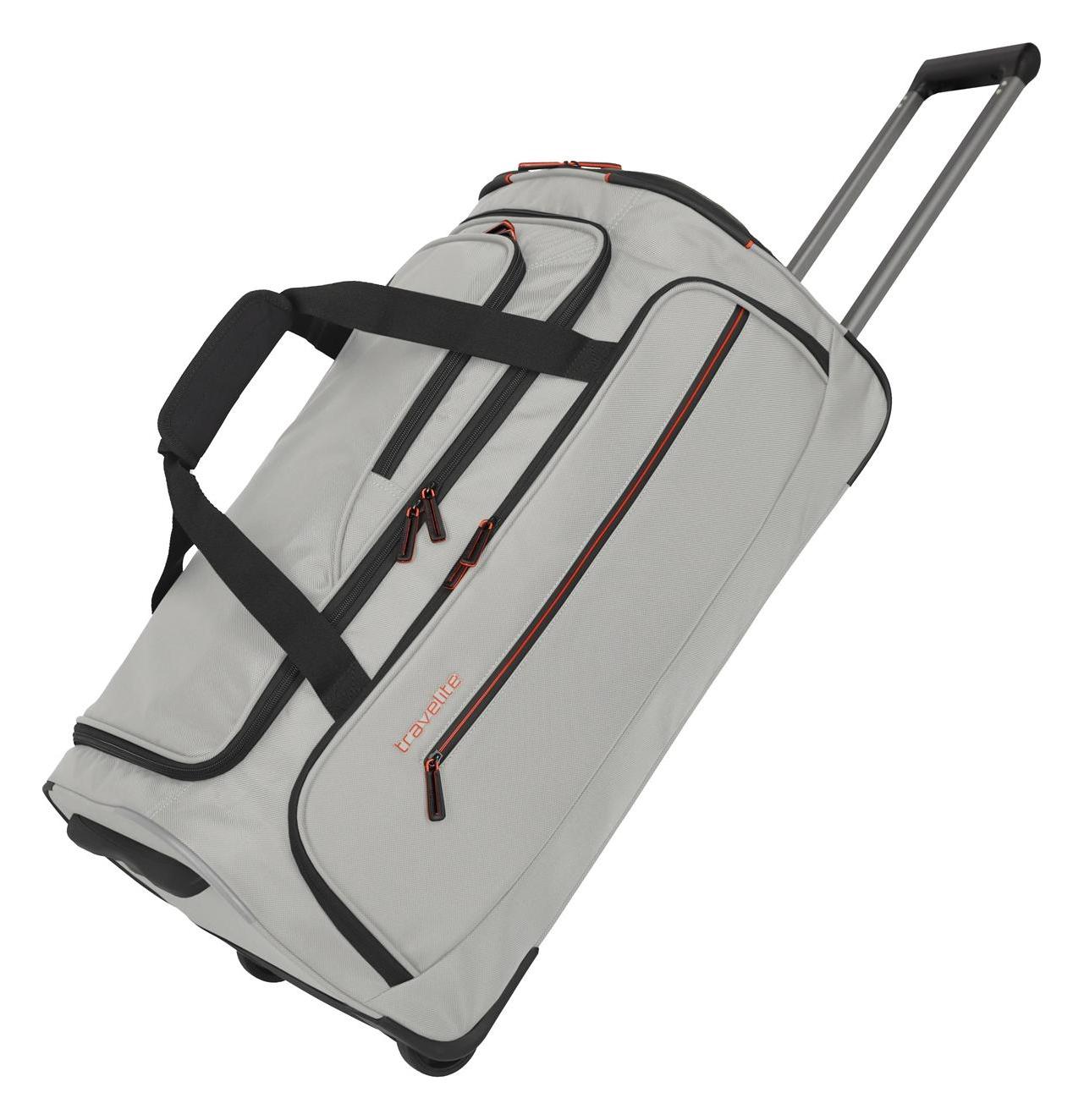 Cestovná taška na kolieskach Travelite Crosslite 5.0 Wheeled Duffle M White Sand