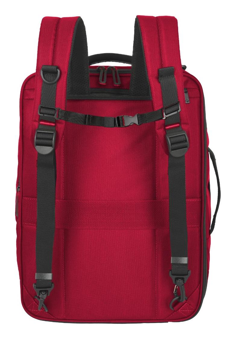 Cestovný ruksak Travelite Crosslite 5.0 Board bag/Backpack L Red – Obrázok 4