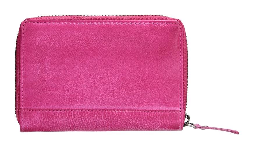 Dámska kožená peňaženka Lagen 931/D Pink Dámska kožená peňaženka Lagen 931/D Pink