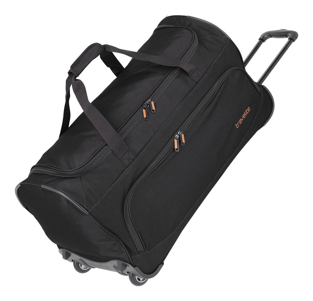 Cestovná taška na kolieskach Travelite Basics Fresh Wheeled Duffle Black