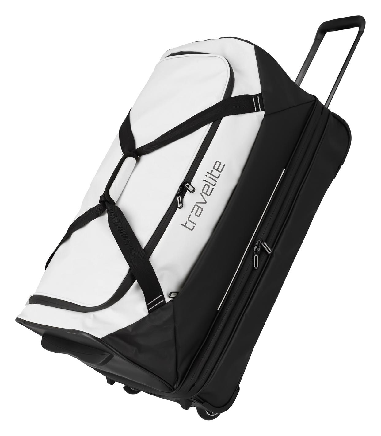 Cestovná taška na kolieskach Travelite Basics Wheeled Duffle exp. Black/white