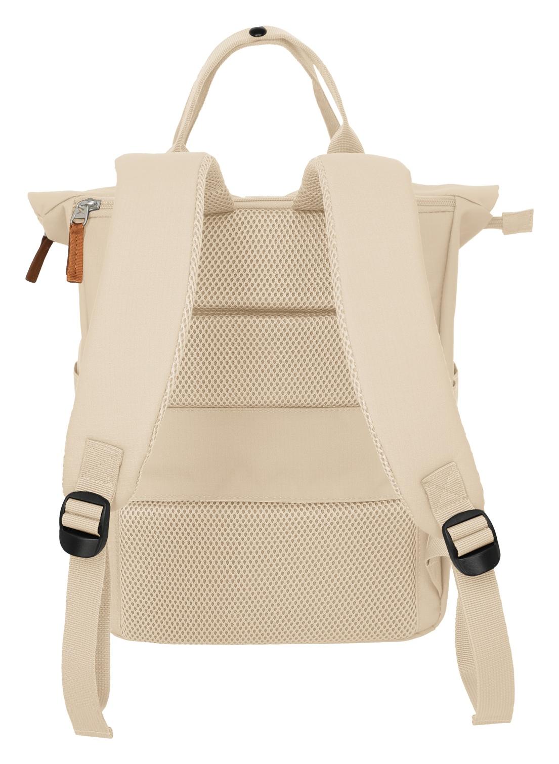 Roll-top batoh Travelite Basics Short Handle Roll-up Off-white – Obrázok 4