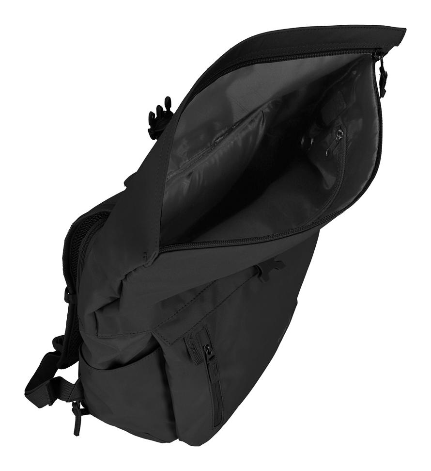 Roll top batoh Travelite Basics Roll-up Backpack Black (obrázok 4)