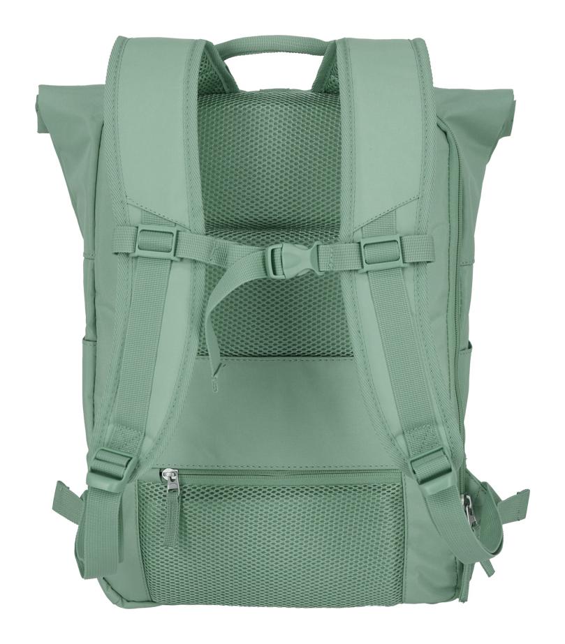 Roll top batoh Travelite Basics Roll-up Backpack Light green (obrázok 3)