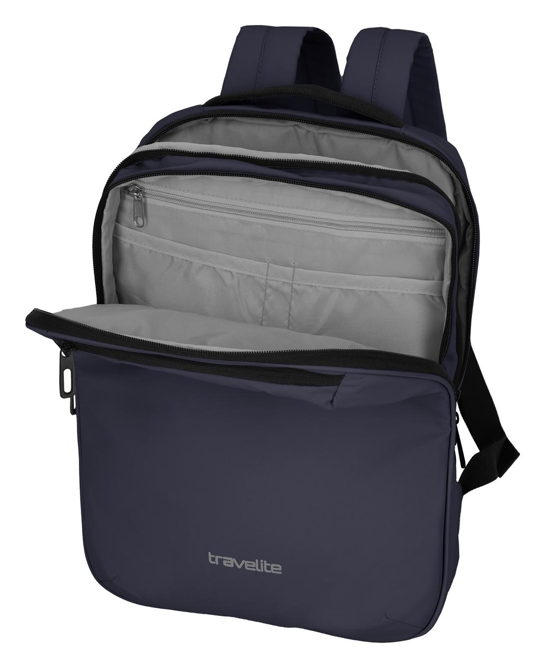 Batoh na notebook Travelite Basics Everyday Backpack Navy – Obrázok 5