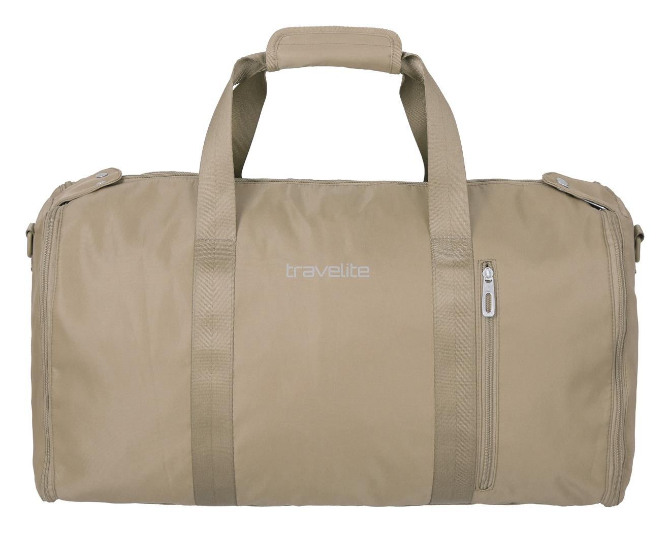 Obal na oblek Travelite Basics Garmentbag/travelbag Sand