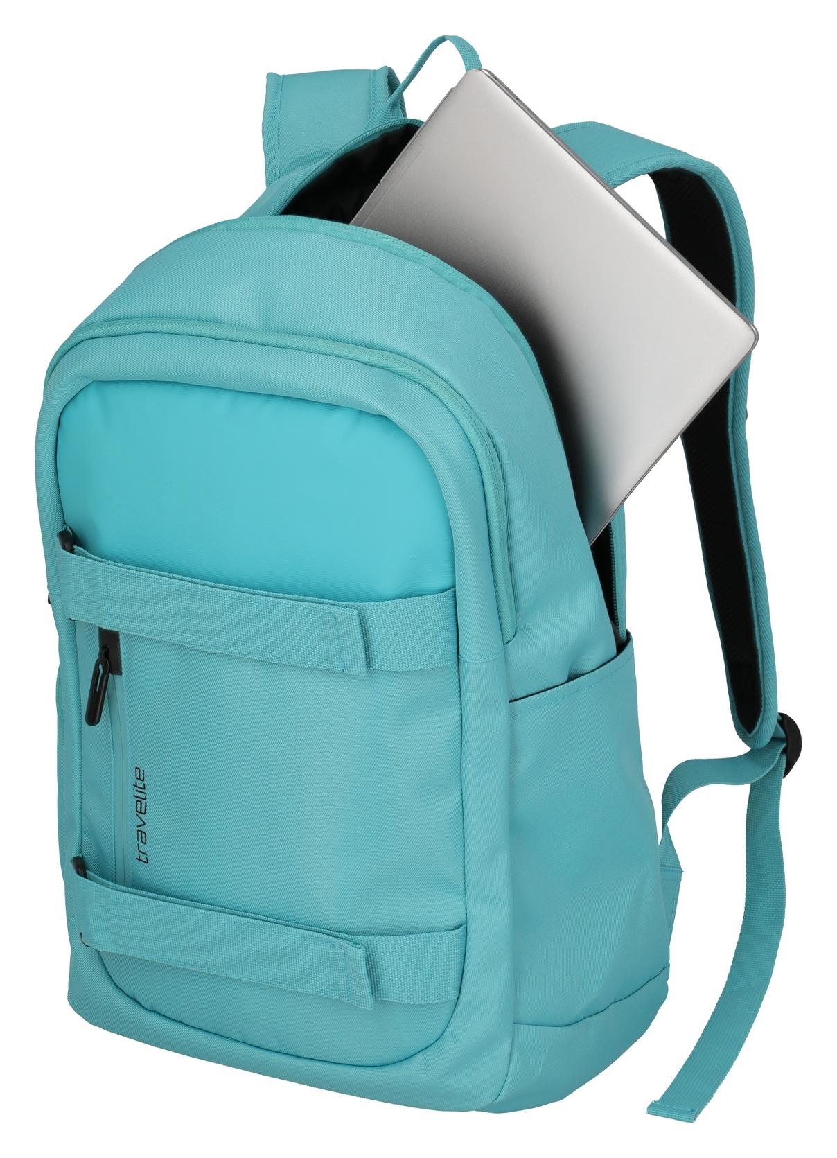 Batoh na notebook Travelite Pathway Strap Aqua – Obrázok 5