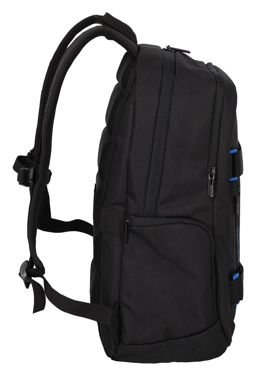 Batoh na notebook Travelite Pathway Backpack Strap Black – Obrázok 5
