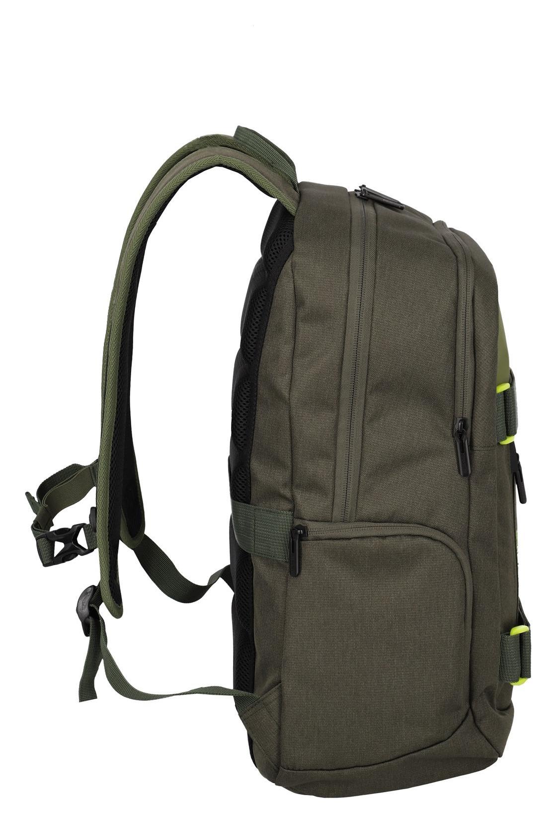 Batoh na notebook Travelite Pathway Backpack Strap Olive – Obrázok 5