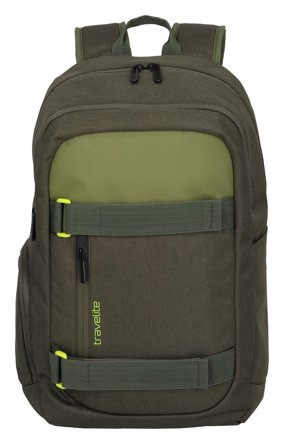 Batoh na notebook Travelite Pathway Backpack Strap Olive