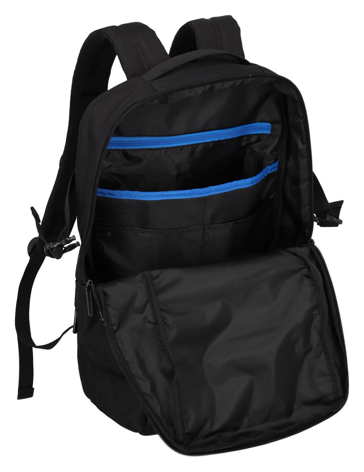 Batoh na notebook Travelite Pathway Backpack Allround Black – Obrázok 6