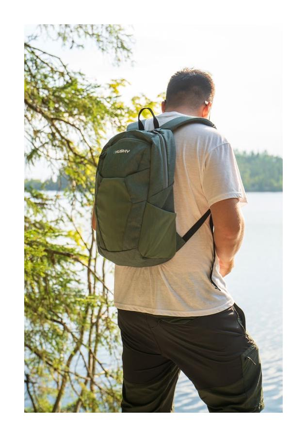 Mestský batoh Husky Nery 20l Faded Green – Obrázok 3