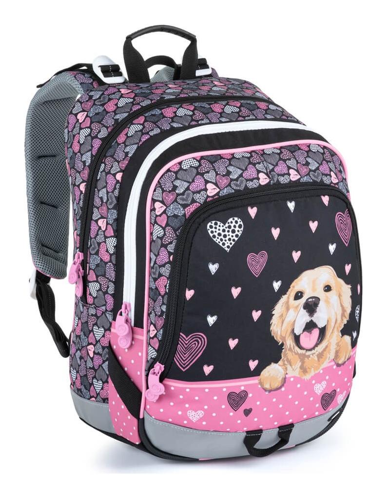 Veľký školský set Bagmaster ALFA 21 A Set L Pink